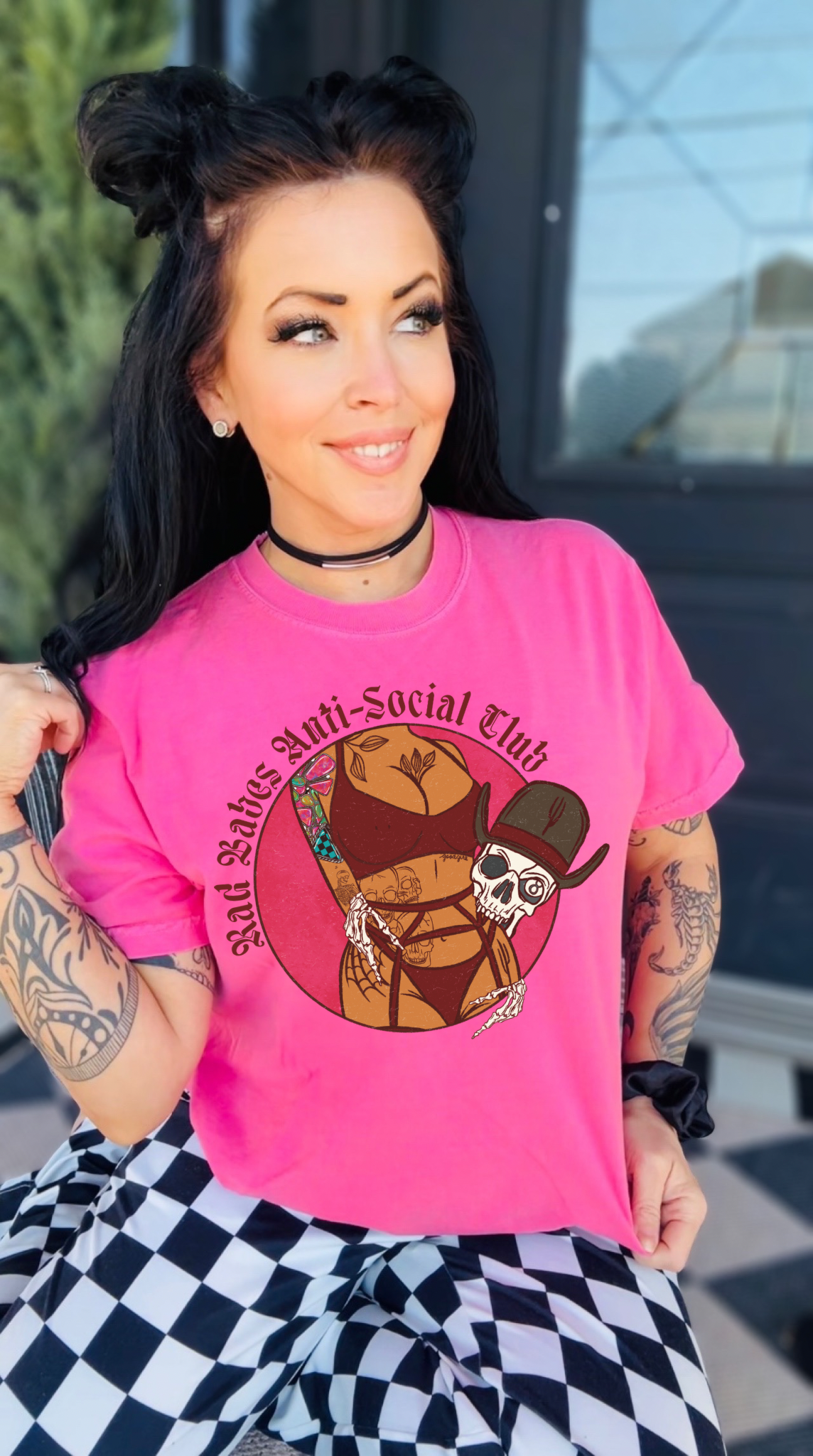 Rad Babes Anti Social Club Tee