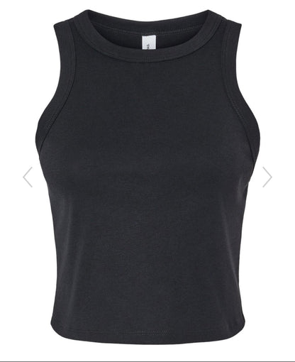 Babe Ribbed Racer Tank