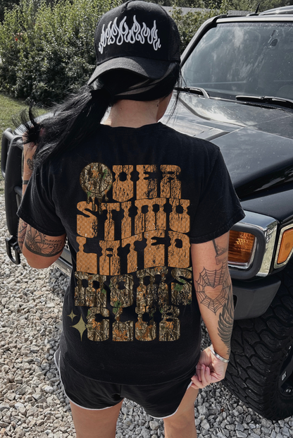 Overstimulated Moms Club Tee