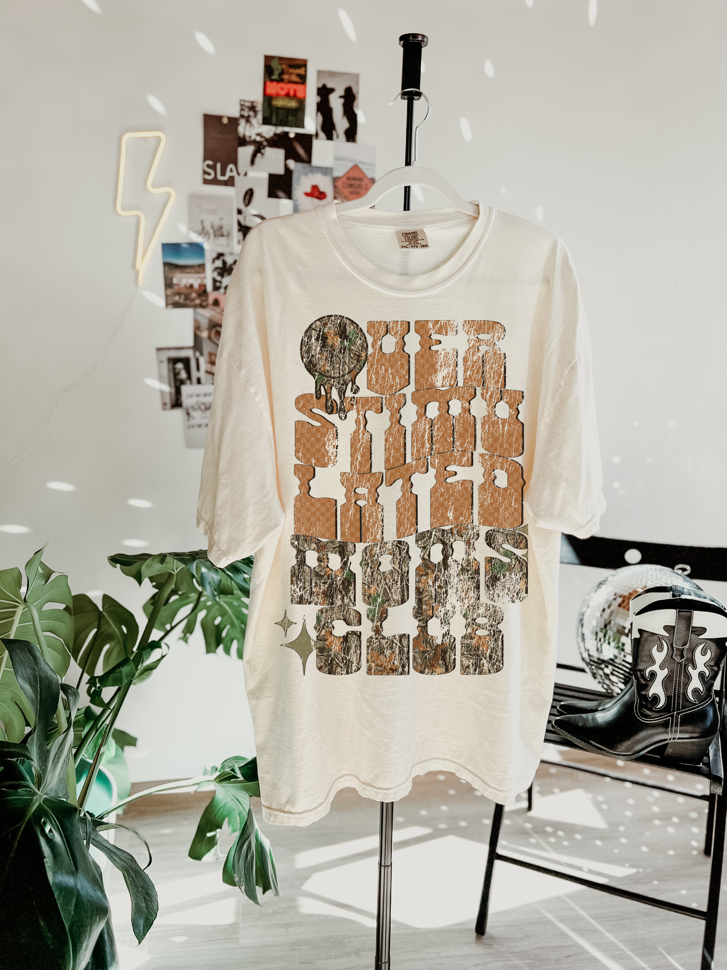 Overstimulated Moms Club Tee