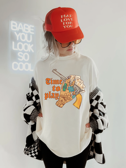 Time to Play tee