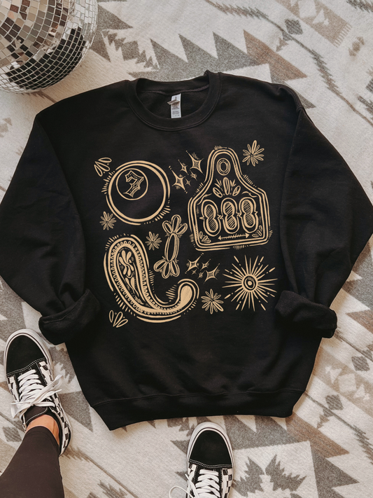 Branded Patchwork Crew