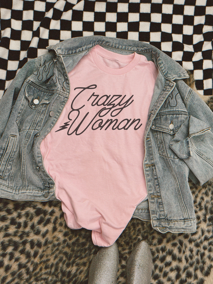 Crazy Women Tee