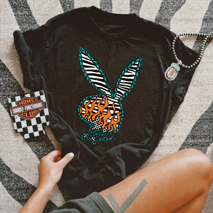 Zebra Playboy tee