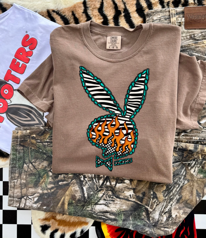 Zebra Playboy tee