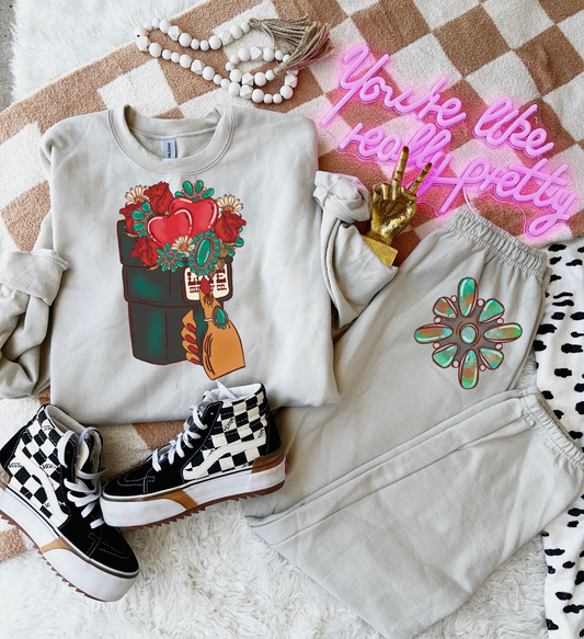 Live Supply Co sweat set