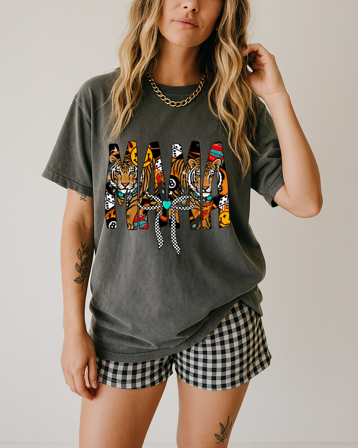 Edgy Mama Bow tee