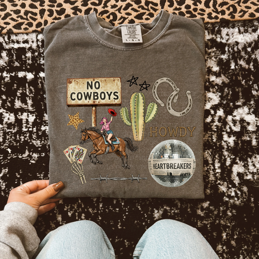 Western Collage Tee