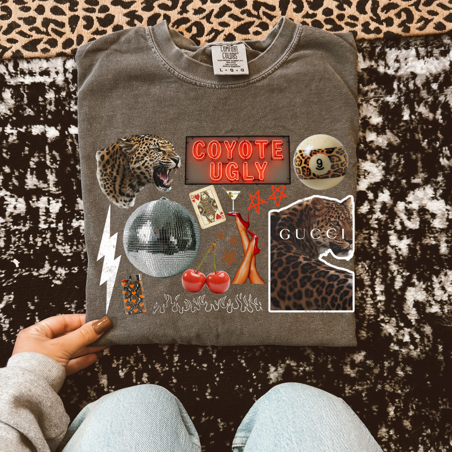 Coyote Ugly Collage Tee