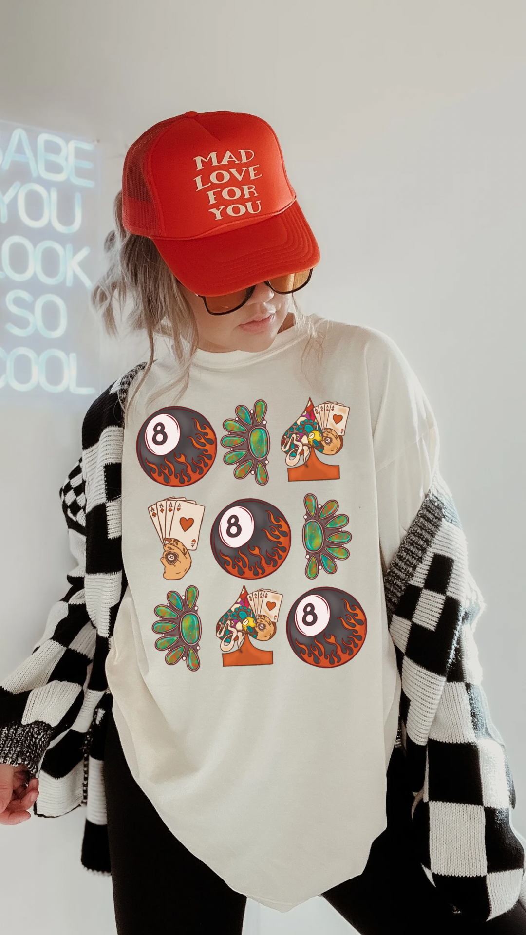 8ball Collage Tee
