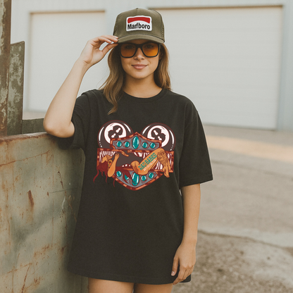 Rad Babes Anti Social Club tee