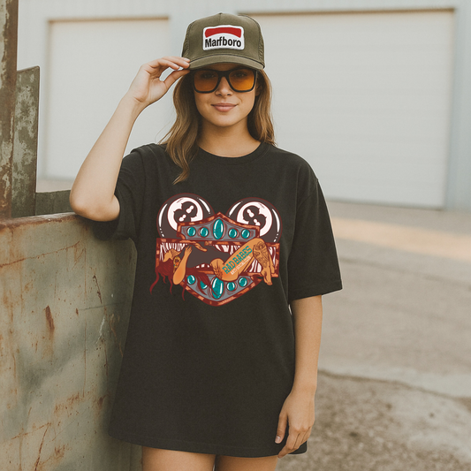 Rad Babes Anti Social Club tee