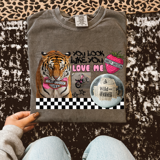 Moto Collage Tee