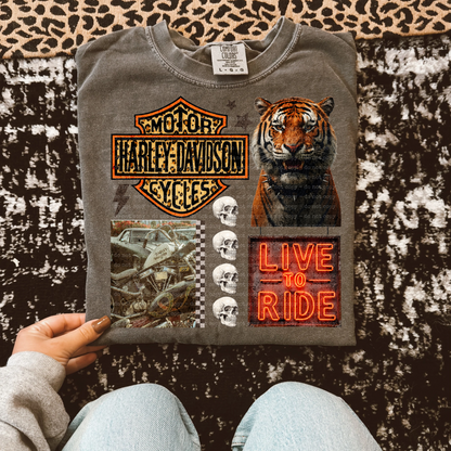 Moto Collage Tee