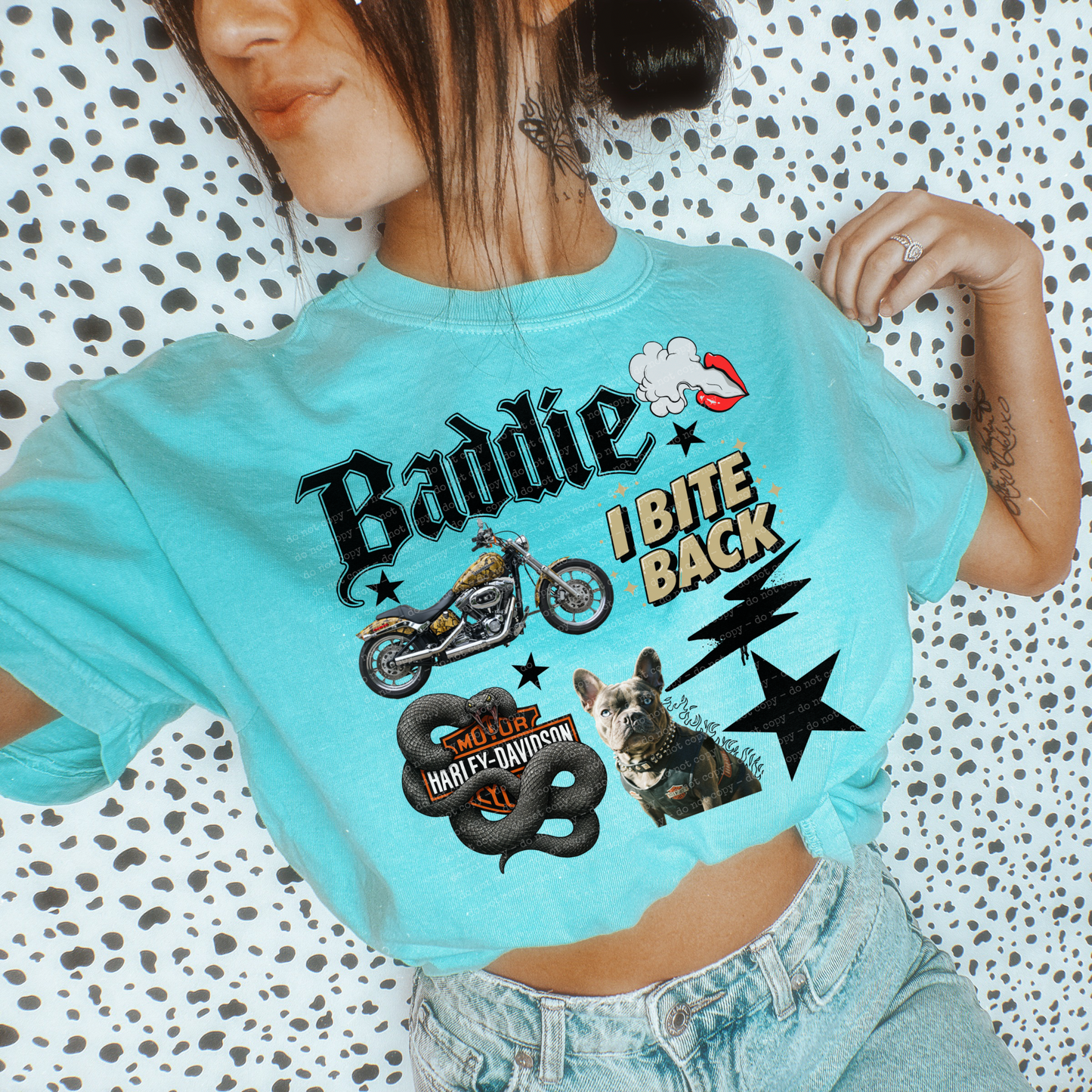 Moto Collage Tee