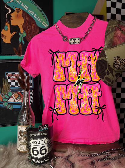 Checkered Mama Bolt Tee