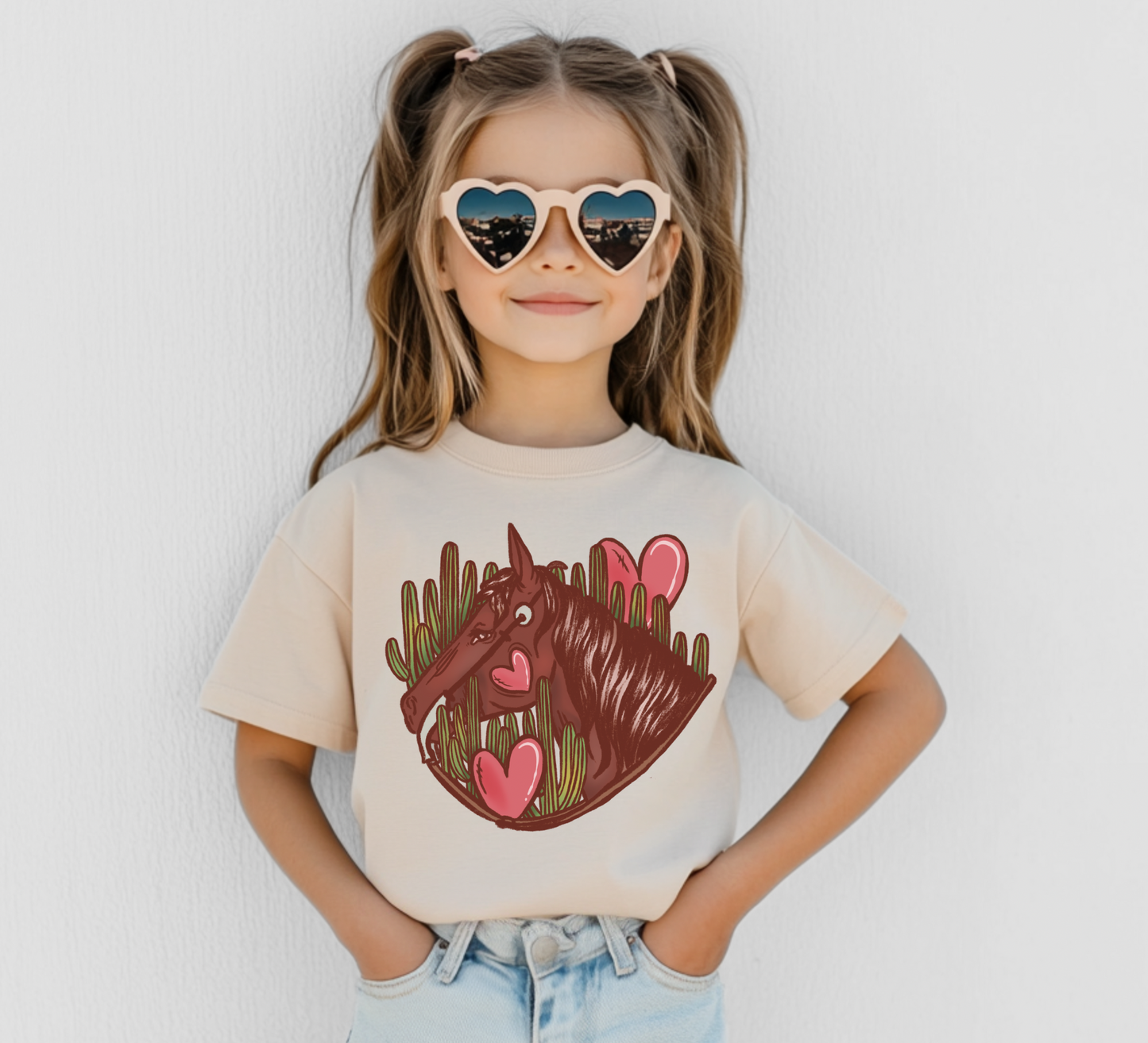 Vday Horse Toddler/ Youth Tee