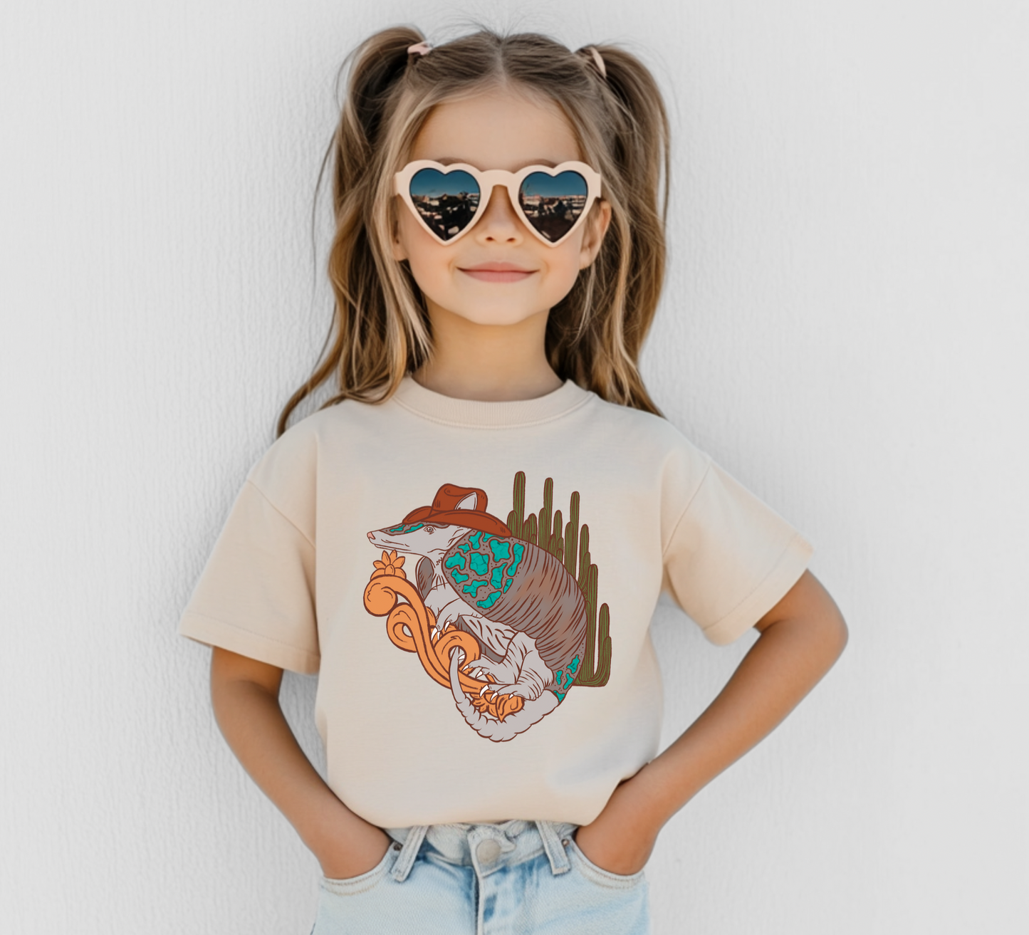 Punchy Armadillo Toddler/ Youth Tee