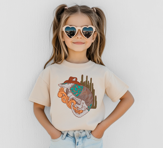 Punchy Armadillo Toddler/ Youth Tee