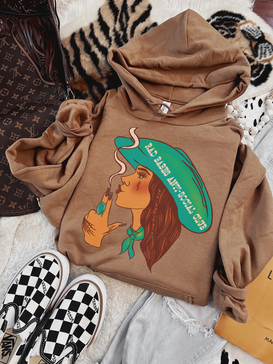 Rad Babes Anti Social Club Hoodie