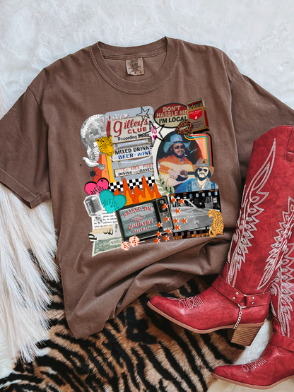 Gilley’s Collage Tee