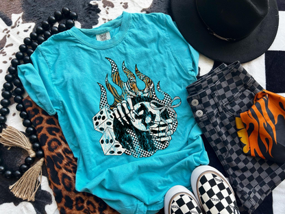 Grunge 8 ball Tee