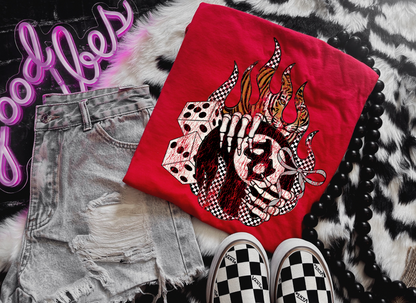 Grunge 8 ball Tee