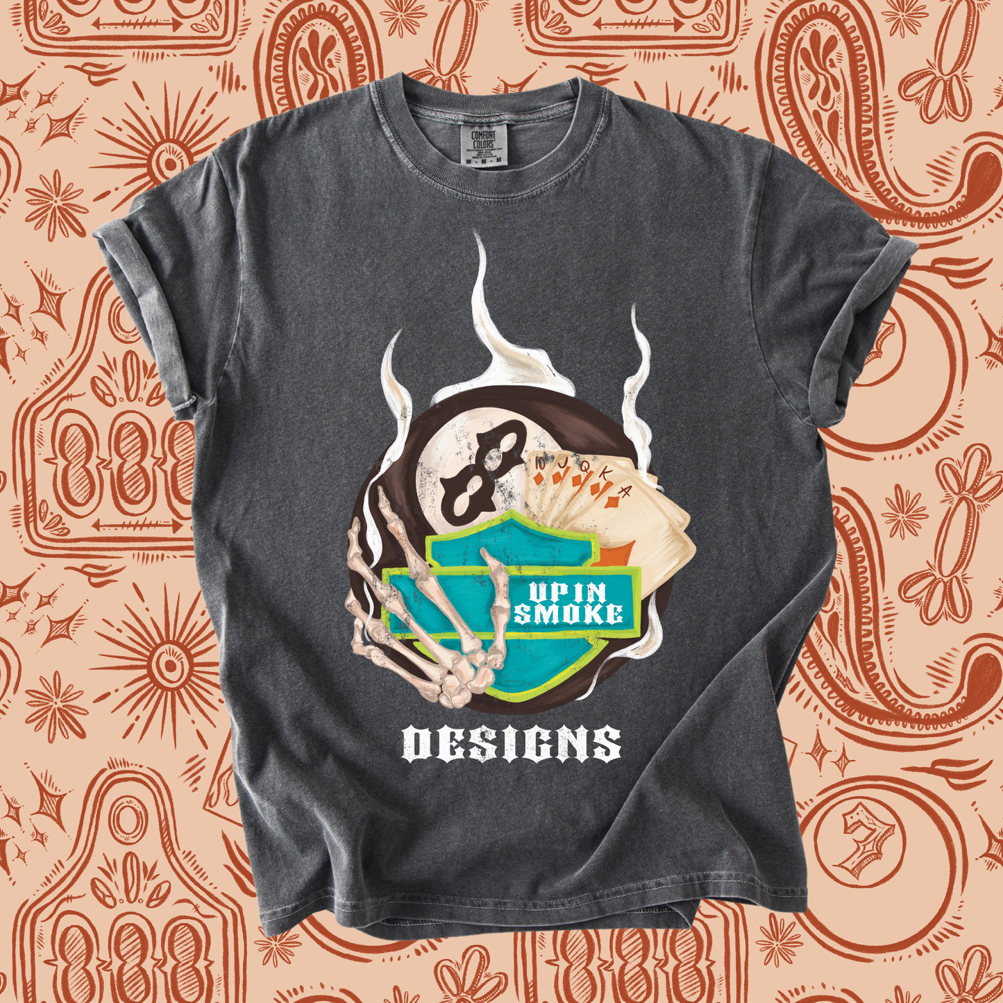 Up in Smoke Logo tee