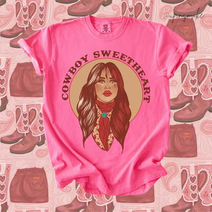 Cowboy Sweetheart tee