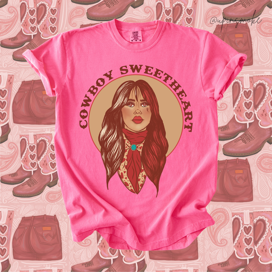 Cowboy Sweetheart tee