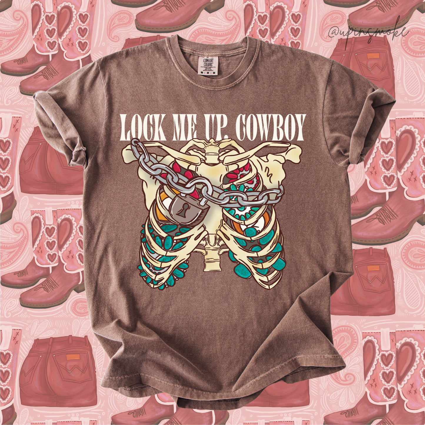 Lock me Up Cowboy tee