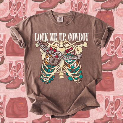 Lock me Up Cowboy tee