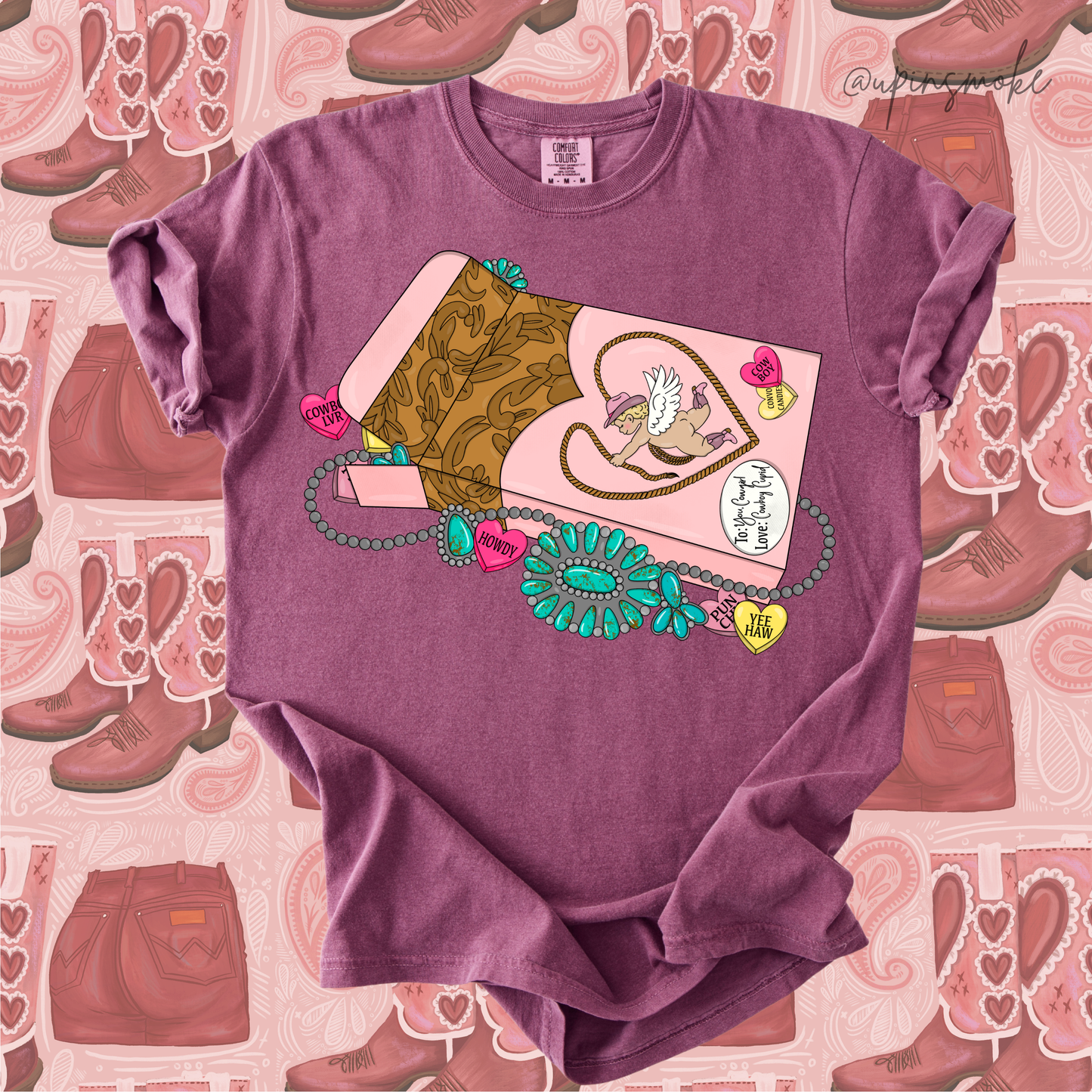 Cowboy Cupid tee