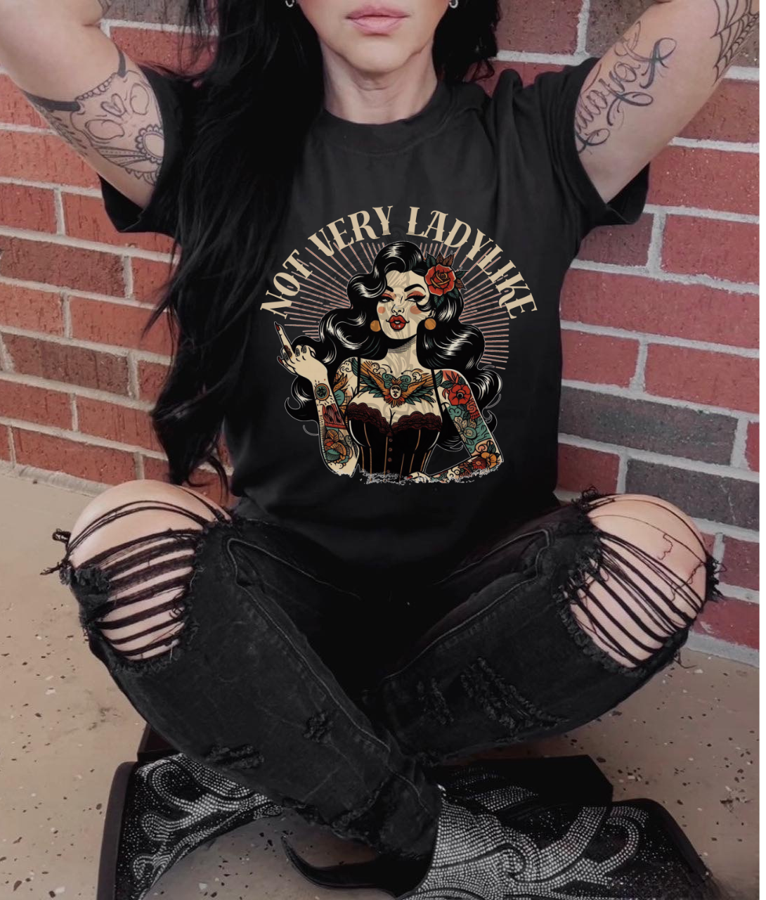 Not Very Lady Like Tee