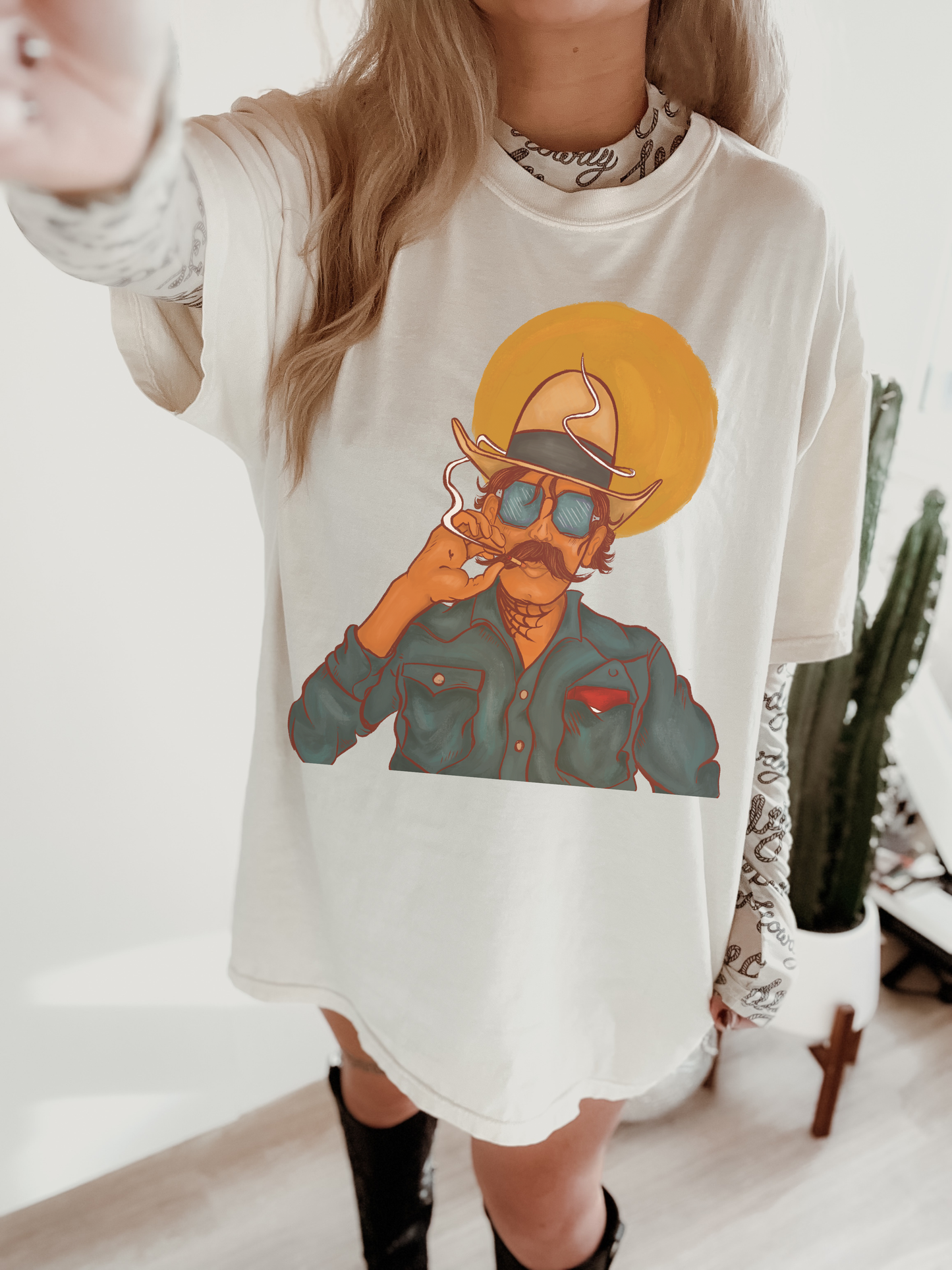 Should've come with a warning label tee