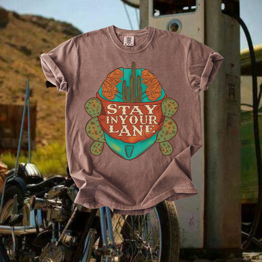 Stay in your lane tee