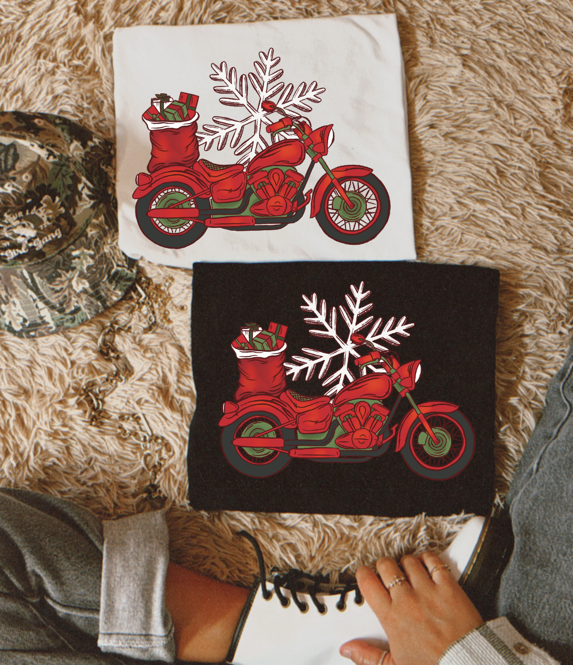 Ridin through winter wonderland tee