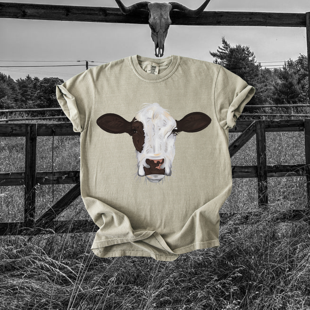 Western Cow tee