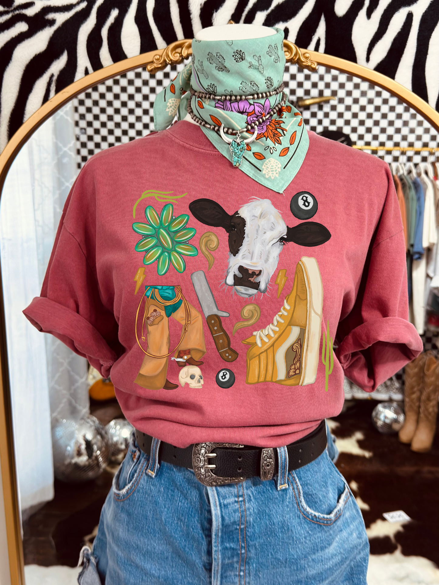 Western Collage tee