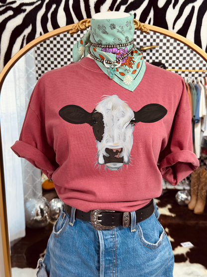Western Cow tee