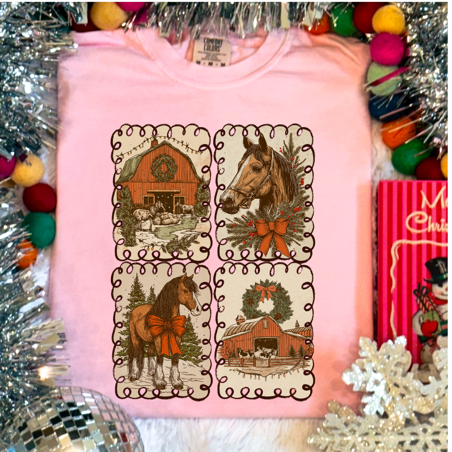 Christmas Stamps tee
