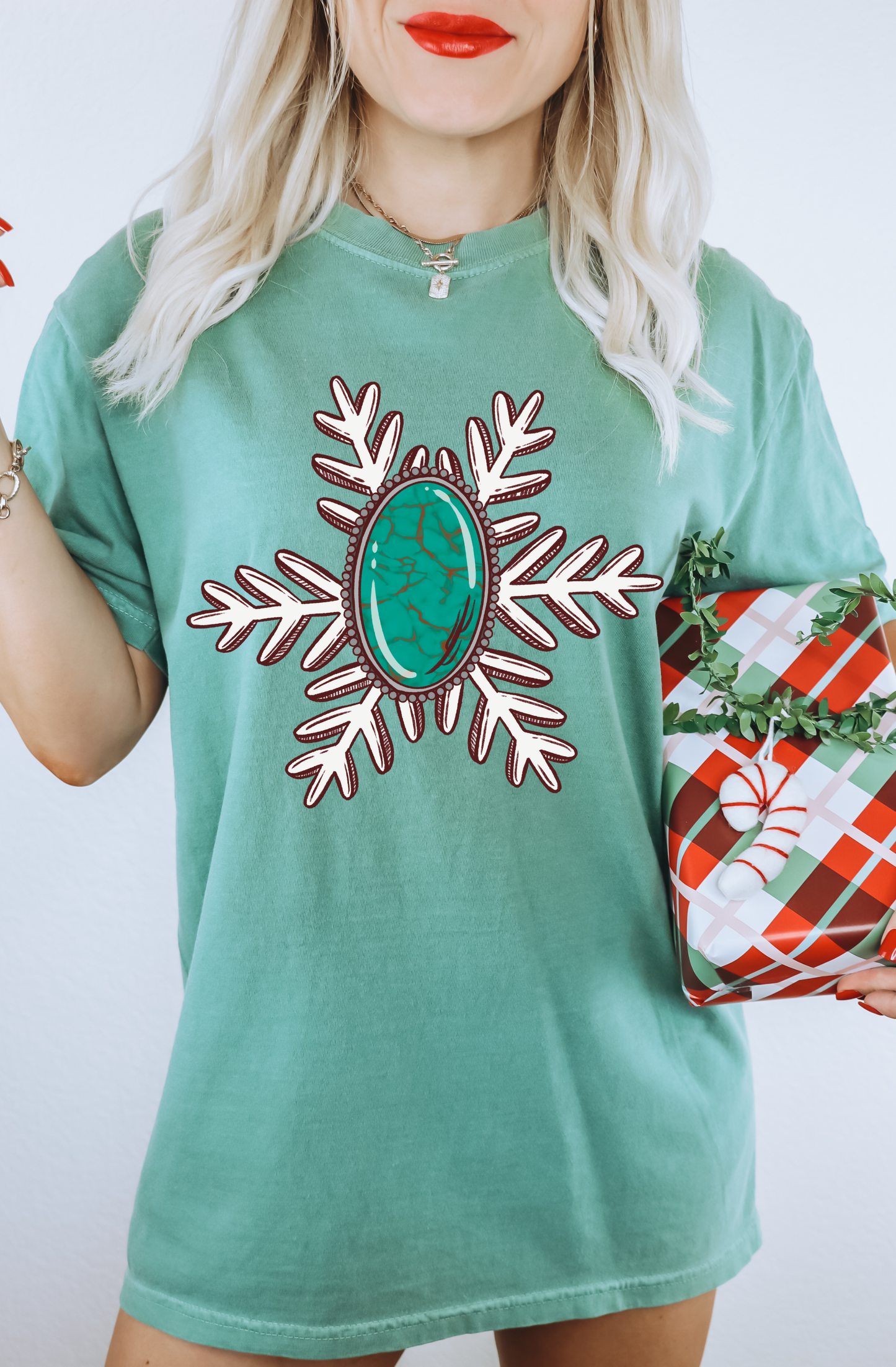 Snowflake tee