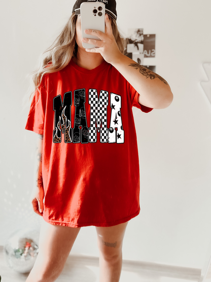 Edgy Mama  tee