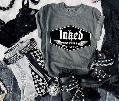 Inked and Unstable Tee