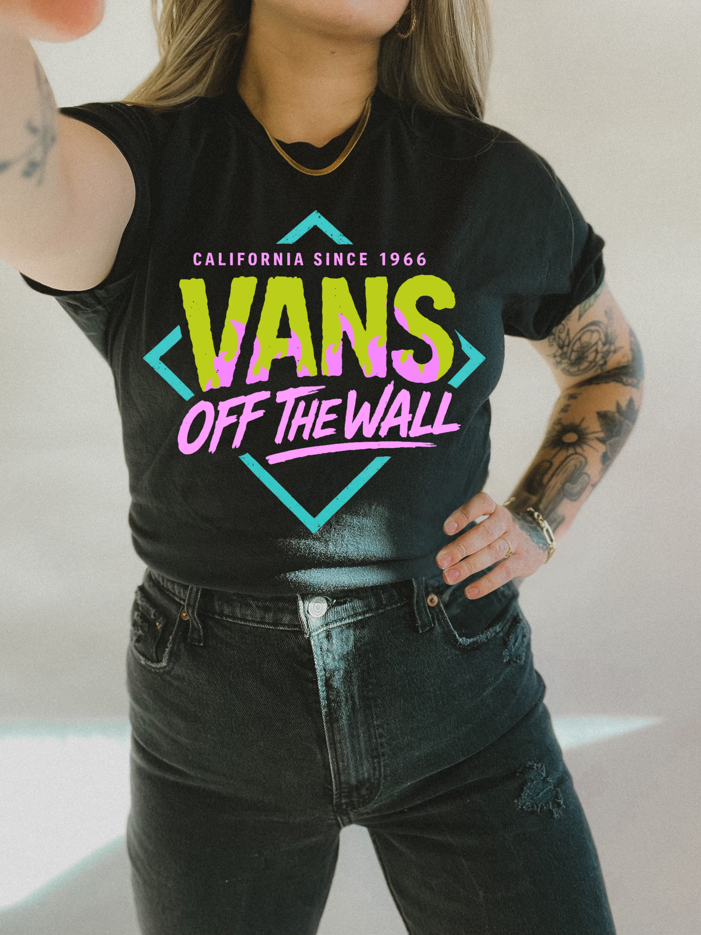 Off the wall NEON Tee