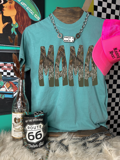 Camo Mama tee