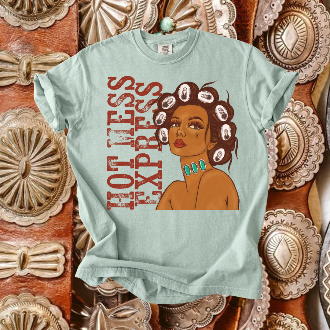 Hot mess Express tee