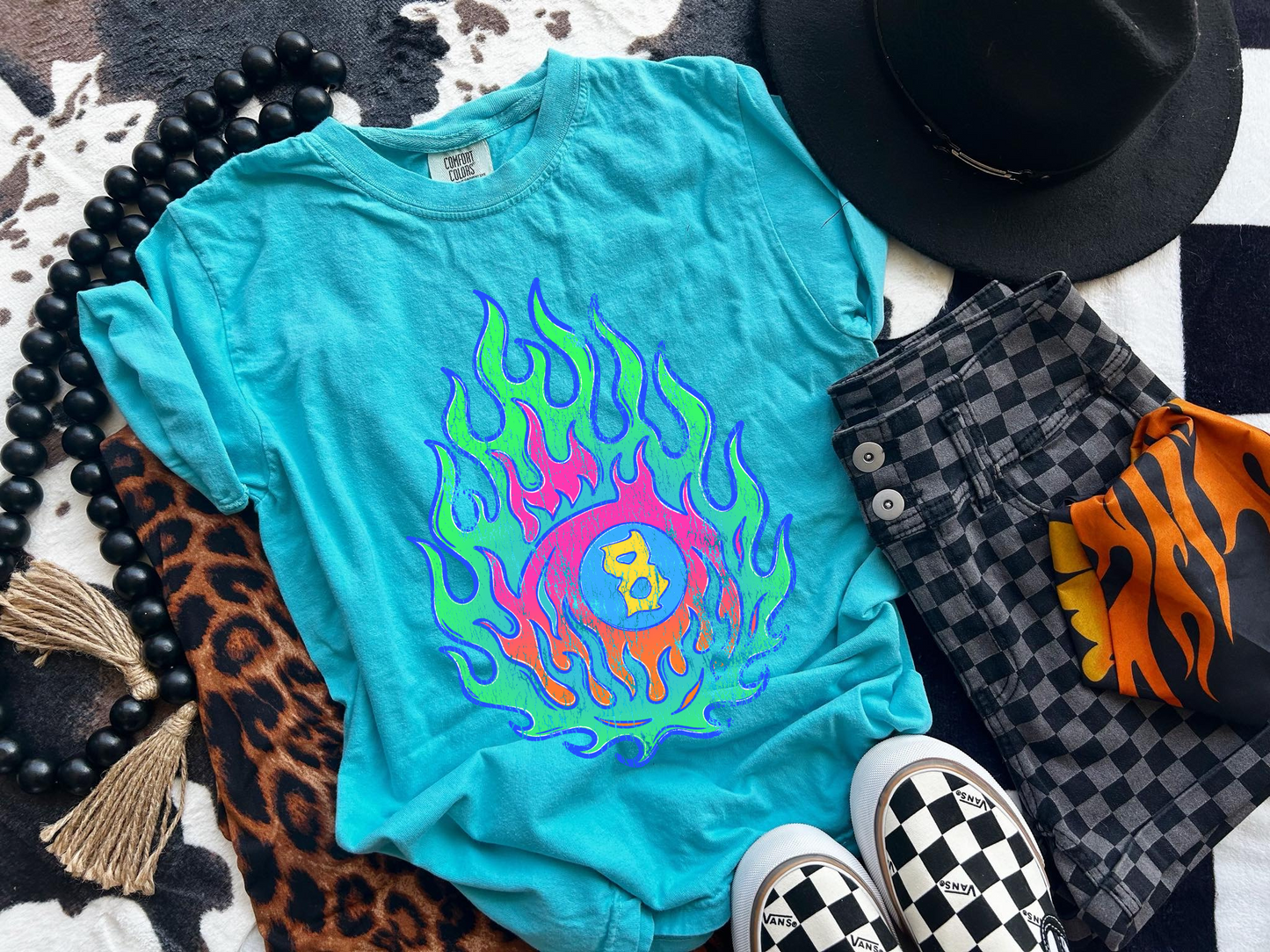 FLAMIN 8 TEE