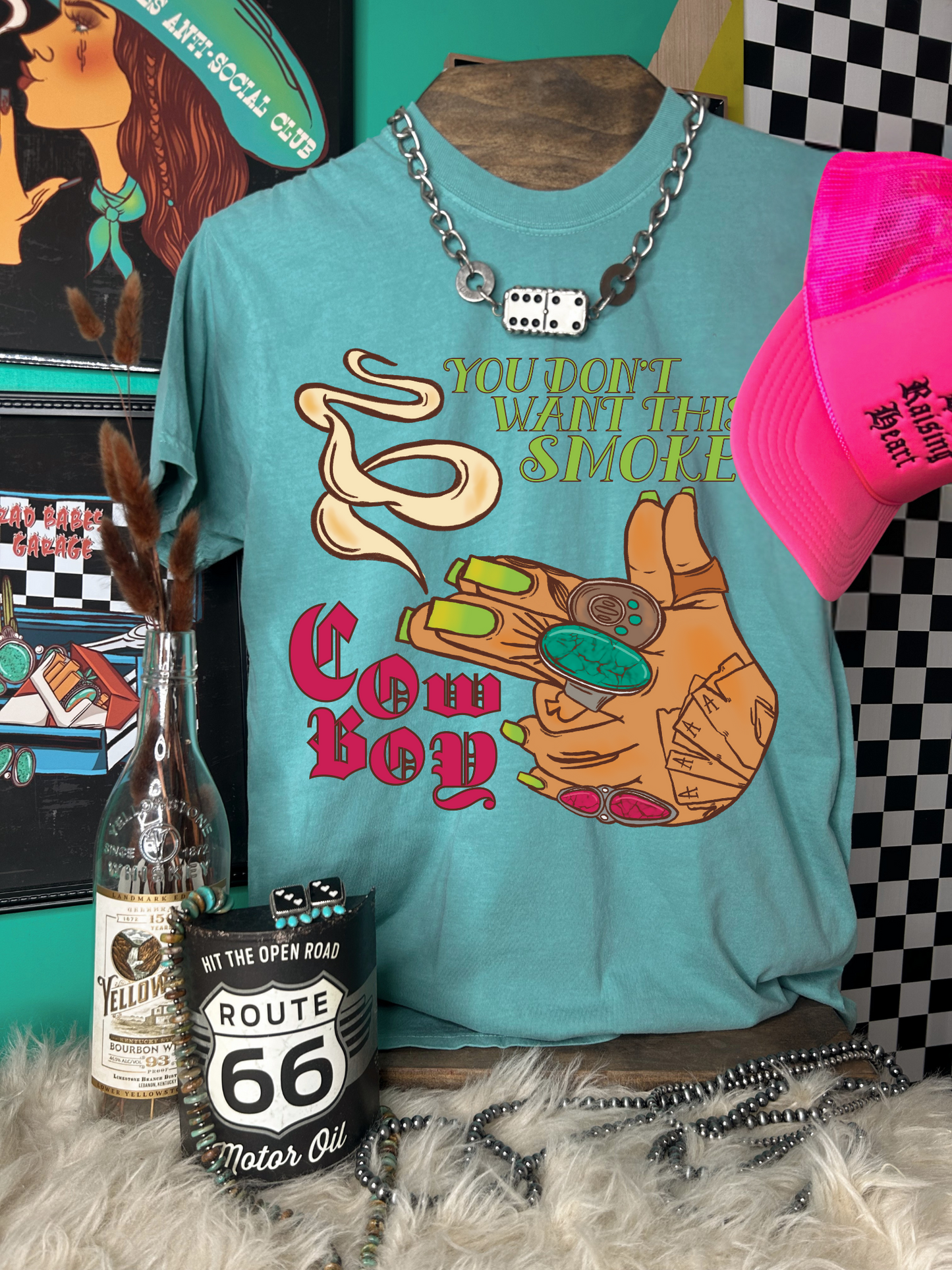 Don't Want this smoke Cowboy Tee