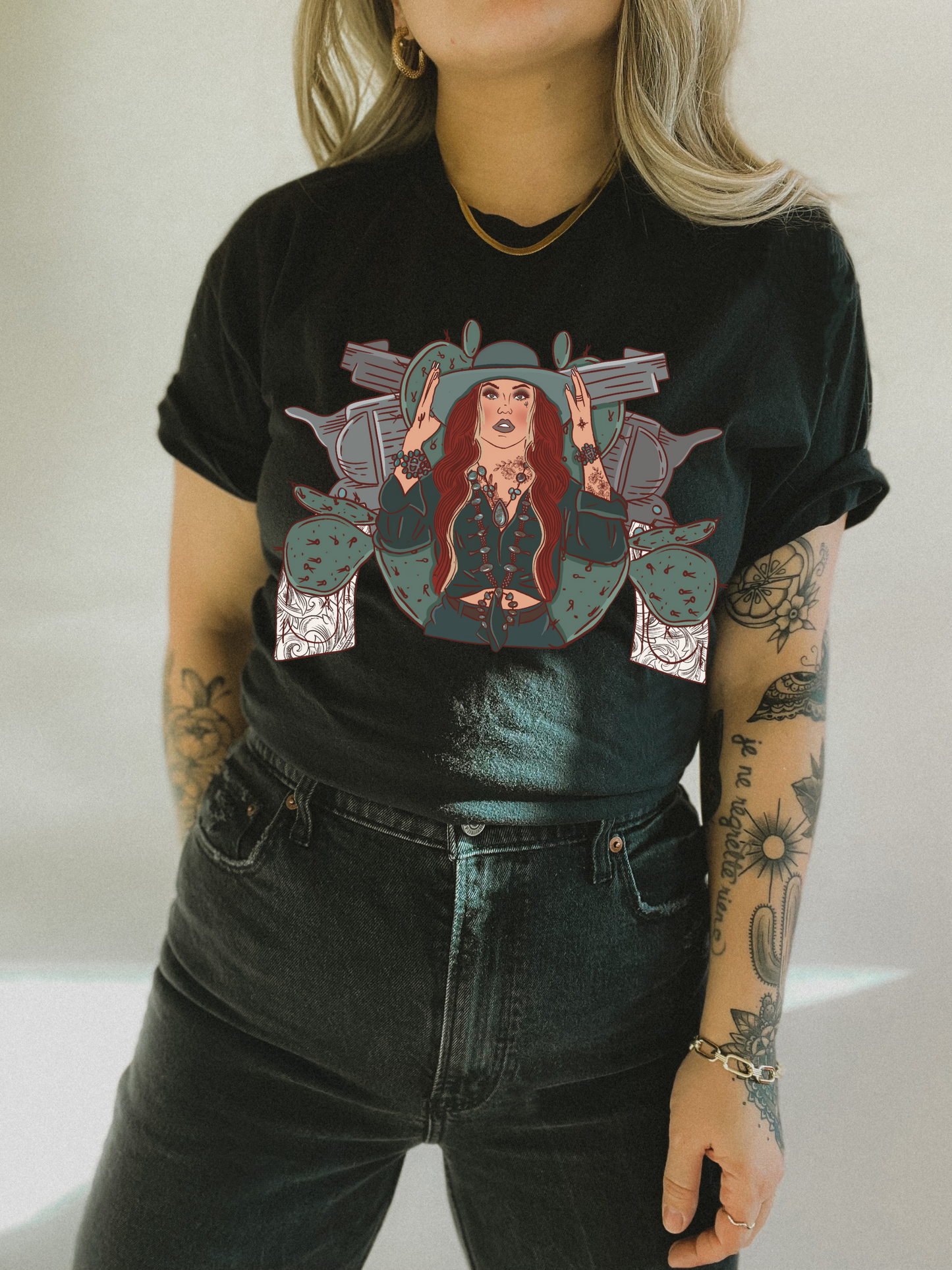 Outlaw Cowgirl Tee